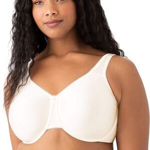 Wacoal Womens Full Figure Basic Beauty Underwire Bra 40C